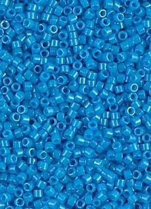Db-659 бісер miyuki delica beads 11/0 (натуральний блакитний темний)