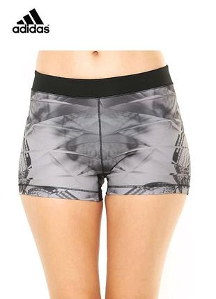 Женские беговые шорты/укороченные лосины adidas techfit st3 lim р.м