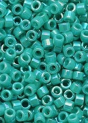 Db-166 бисер miyuki delica beads 11/0 (радужный бирюзовый)