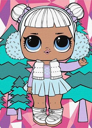 Картина по номерам l.o.l. surprise! winter chill. snow angel