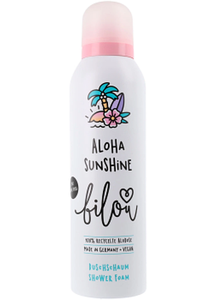 Пенка для душа bilou aloha sunshine, 200мл, 200 мл