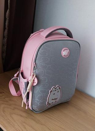 Рюкзак каркасный yes h-100 pusheen fatty: идеальный ортопедический рюкзак для первоклассника