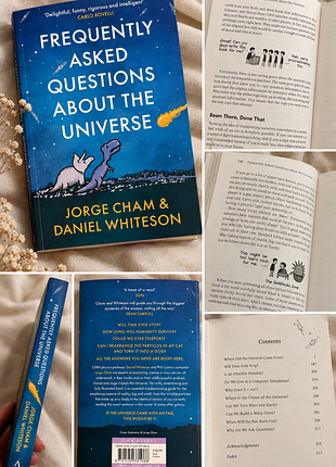 Англ забавная книга о физике frequeently asked questions about the universe