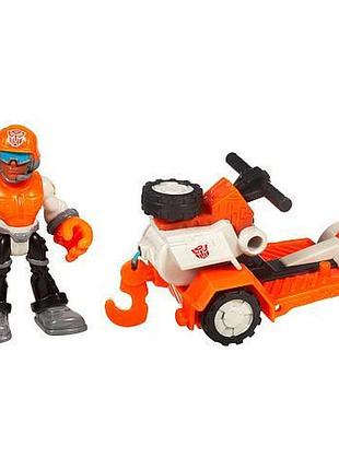 Сойєр шторм із рятувальною лебідкою "боти рятувальники" - rescue bots, playskool, hasbro