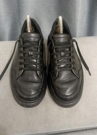 Кожаные кеды-dr.martens