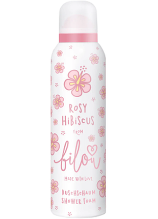 Пінка для душу bilou rosy hibiscus, 200мл, 200 мл