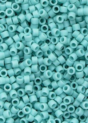 Db-1586 бисер miyuki delica beads 11/0 (натуральный бирюзовый)