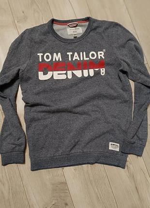 Світшот чоловічий tom tailor сірий