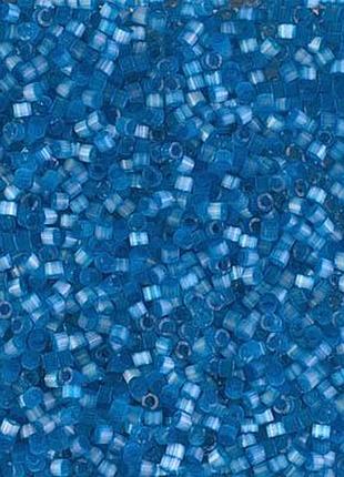 Db-1860 бисер miyuki delica beads 11/0 (сатин голубой темный)