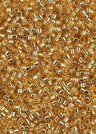 Db-42 бісер miyuki delica beads 11/0 (блискучий золотий)