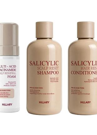 Hillary комплекс для глубокой очистки и обновления кожи головы deep scalp cleansing & renewal complex