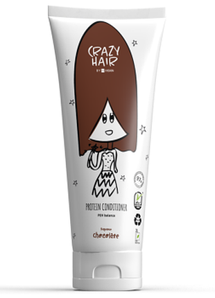 Кондиціонер для волосся протеїновий hiskin crazy hair з ароматом шоколаду, 250мл, 250 мл
