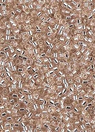 Db-1203 бисер miyuki delica beads 11/0 (блестящий светлый беж)