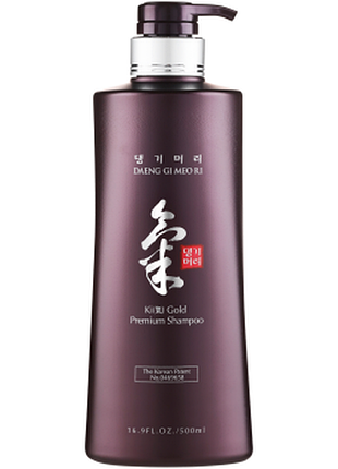 Шампунь для волосся універсальний daeng gi meo ri ki gold premium shampoo, 500мл, 500 мл