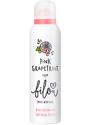 Пінка для душу bilou pink grapefruit, 200мл, 200 мл