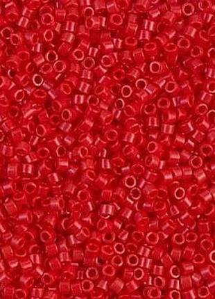 Db-723 бисер miyuki delica beads 11/0 (натуральный красный)