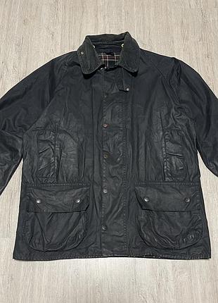 Курточка ваксована barbour wax чоловіча розмір л