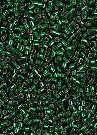 Db-148 бісер miyuki delica beads 11/0 (блискучий зелений)