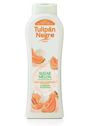 Гель для душа tulipan negro сахарная дыня 650мл, 650 мл