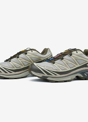 Salomon xt-6 vintage khaki gore-tex 4