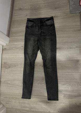Джинси жіночі cheap monday завужені сіро-вигорівші