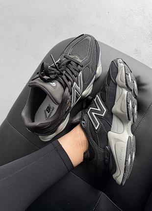Кросівки new balance 9060 black cordura (унісекс)