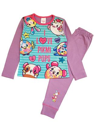 Хлопкова піжама на дівчинку disney pikmi pops 110см, 128см.