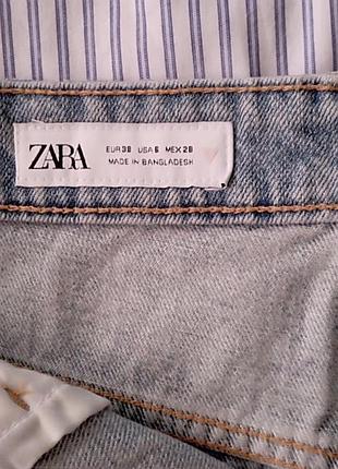 Джинсові шорти zara 4