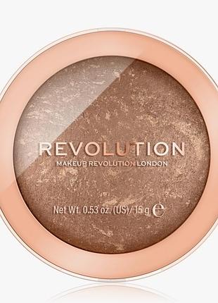 Бронзер makeup revolution reloaded powder bronzer long weekend