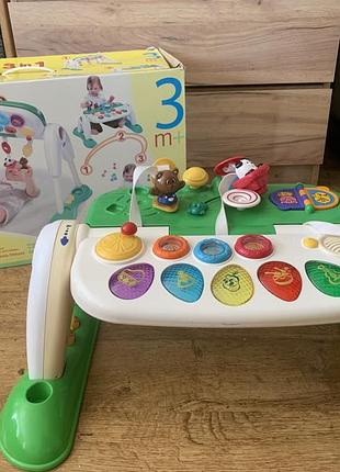 Розвиваючий дитячий гімнастичний центр chicco deluxe 3 в 1