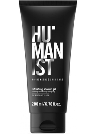 Гель для душу освіжаючий delia humanist, 200 мл, 200 мл