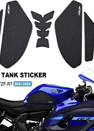 Аксесуари yamaha комплект захисних накладок на бак для r7 2021-2025