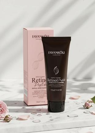 Гель для умывания fayankou retinol peptide amino acid cleanser, 100 г