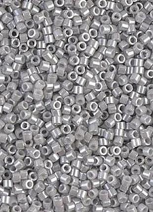 Db-1538-1 бісер miyuki delica beads 11/0 (перлиновий сірий)