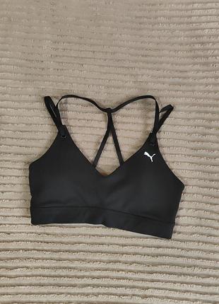 Топ черный puma xs детский