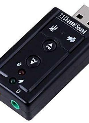 Звуковий адаптер usb 3d sound 7.1