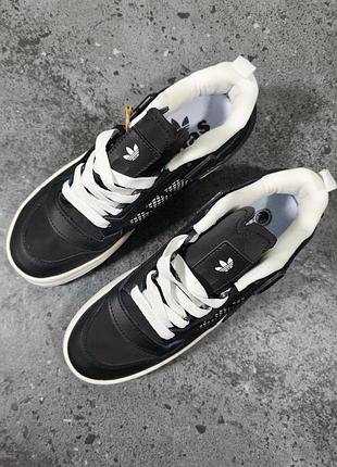 Кросівки adidas forum mod low black white🖤🤍 6