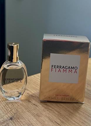 Парфумована вода ferragamo fiamma жіноча 6 мл