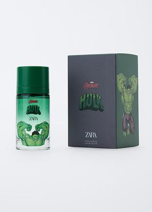 Туалетна вода для хлопчика zara avengirs hulk kids perfume amber