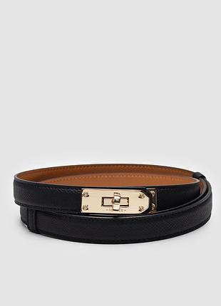 💫 hermes kelly 18 belt black leather
