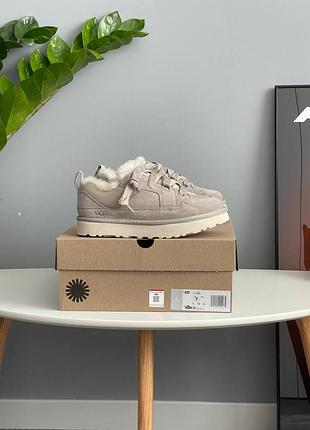 Жіночі кросівки ugg lo lowmel sneaker grey fur | 36–41
