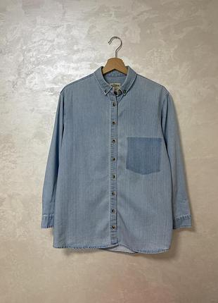 Джинсова сорочка  bershka