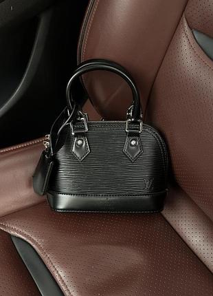 Сумка nano louis alma epi leather vuitton black