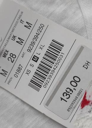 Женская белая футболка pull &amp; bear испания 5