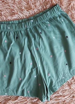 Шорты пижамные трикотажные 8-10 размер, евро 36-38