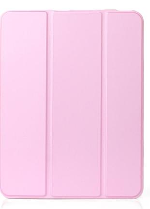 Чохол зі штучної шкіри smartcover для планшета apple ipad 10.2 (2021) пудрово-рожевий
