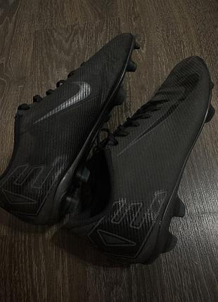 Бутси чоловічі nike mercurial чорні