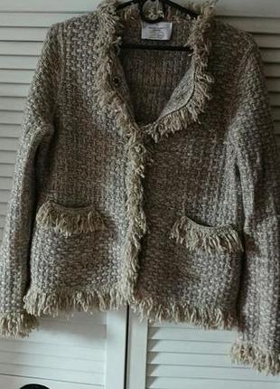 Шерстяний жакет / кардиган bruno manetti cashmere, розмір l