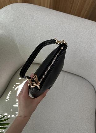 Сумка coach laurel small shoulder bag black 3