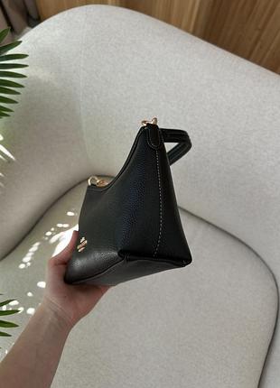 Сумка coach laurel small shoulder bag black 8